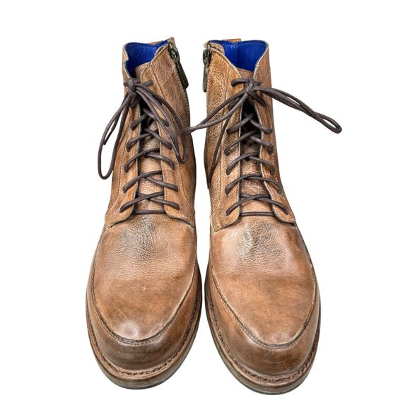 NWT Bed Stu Men’s Spiker Tan Lace Up Chukka Boot Size US 9.5